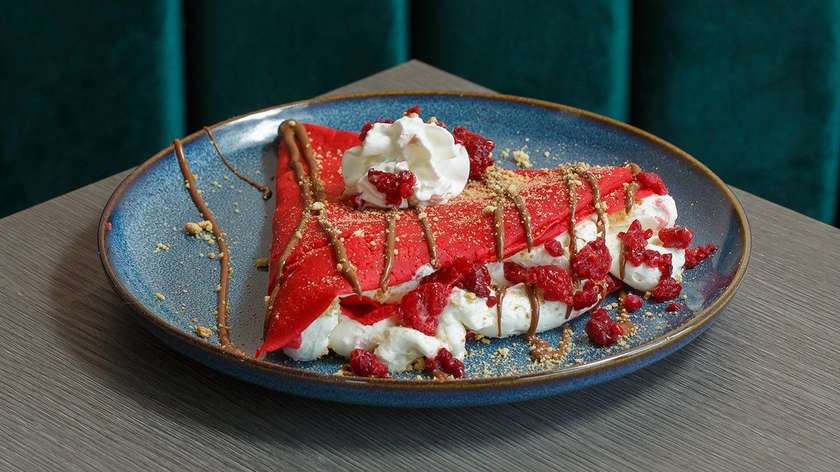 Red Velvet Crepe