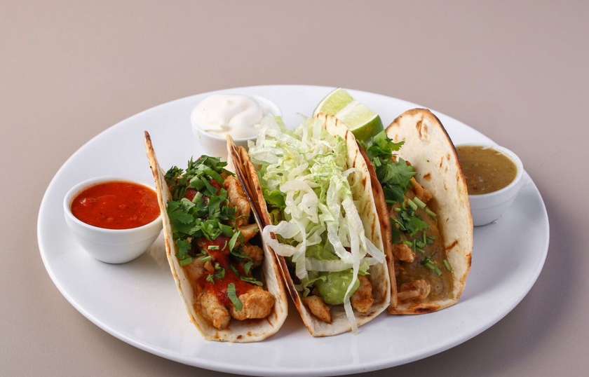 Tacos ze stekiem wołowym