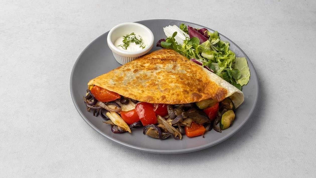 Tortilla Vege + ZUPA