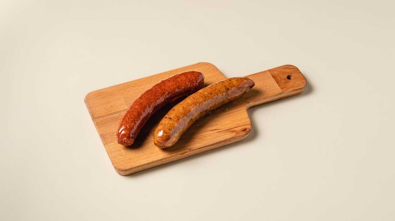 Smoked Pork And Beef Sausage