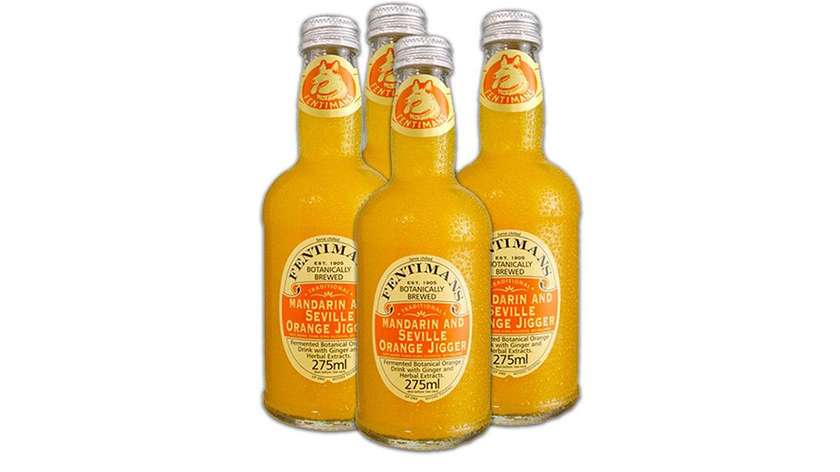 Fentimans Mandarin And Seville Orange Jigger 275 ml glass bottle