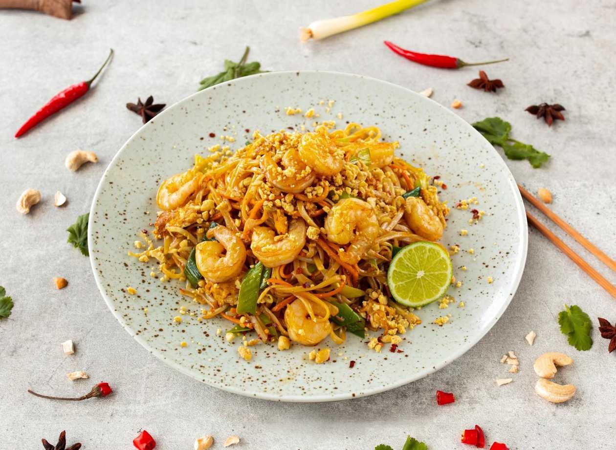 Pad Thai krevety