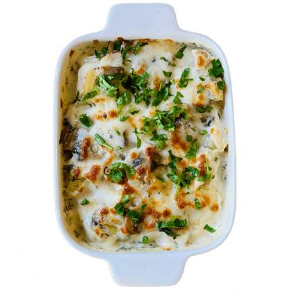 Італійська картопляна запіканка з ароматною курочкою