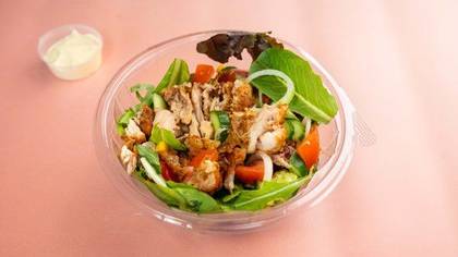 Chicken & Honey Mustard Salad