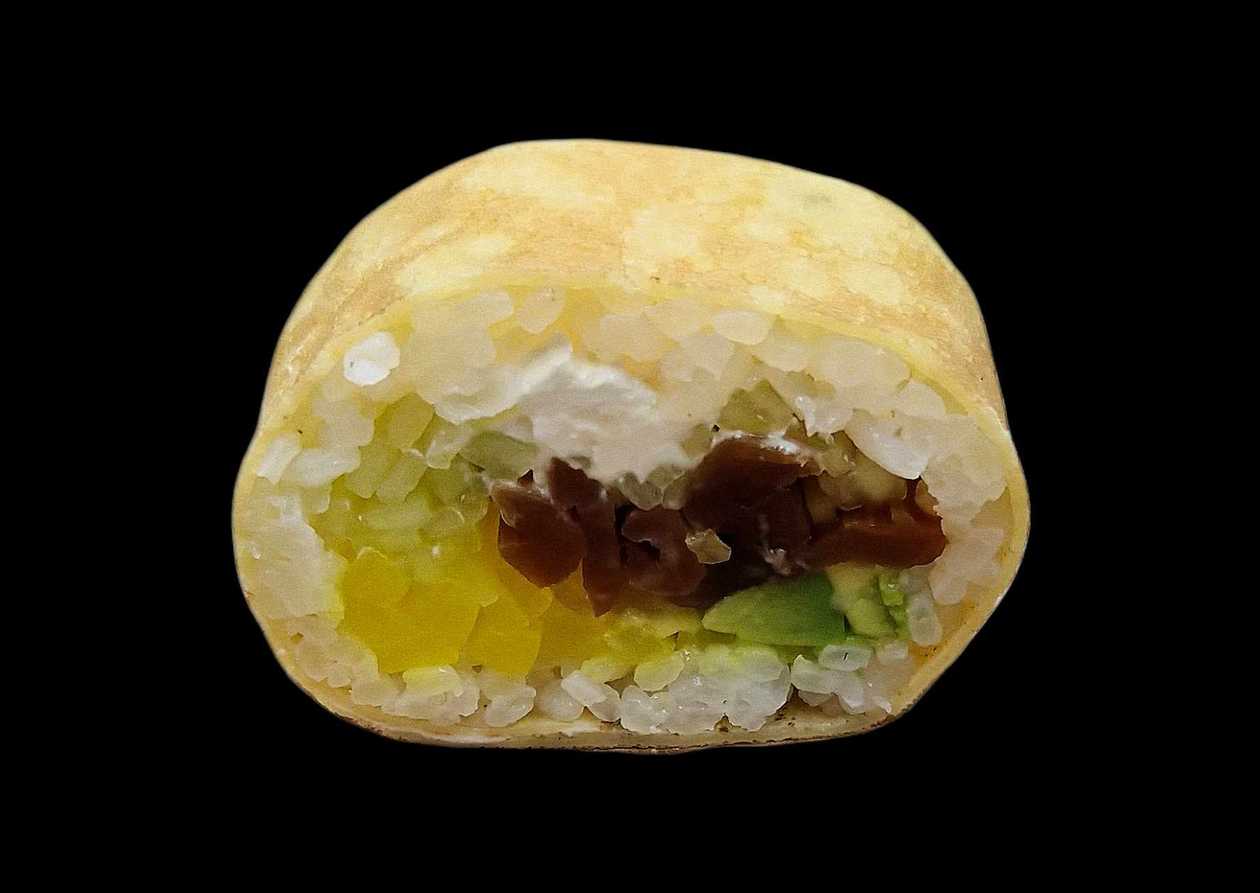 Tamago roll vege