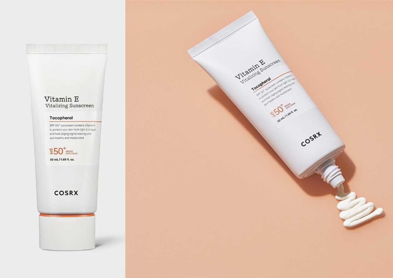 COSRX VITAMIN E VITALIZING SUNSCREEN SPF 50+