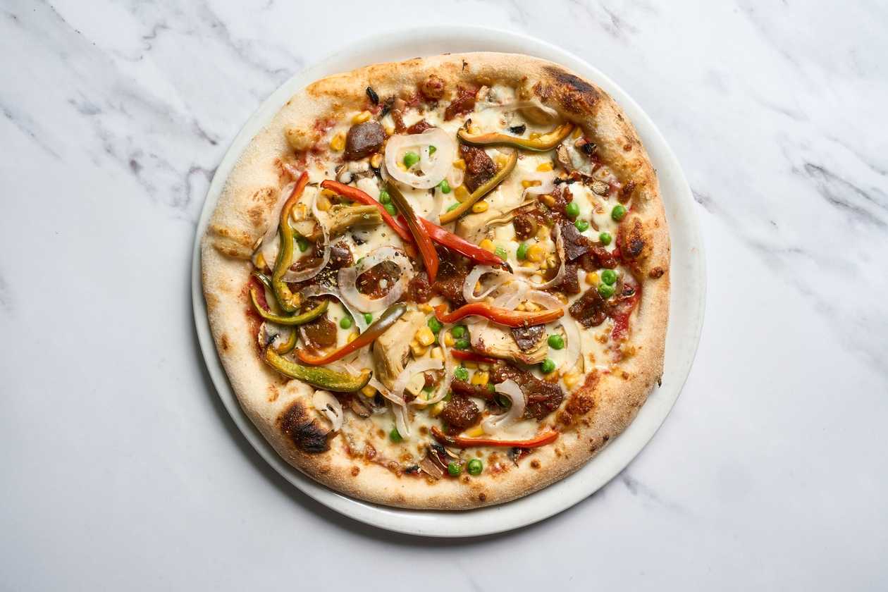 Vegetarian pizza