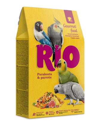 RIO gourmet food for medium and large parrots