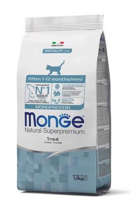 Monge Natural Superpremium Monoprotein Kitten 1,5kg