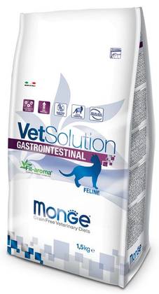 MONGE Dry CAT VetSolution Gastrointestinal 1,5kg