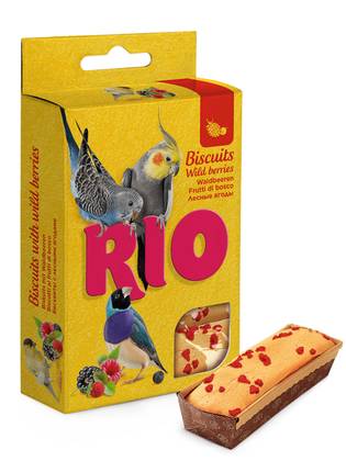 RIO biscuits for birds with wild berries