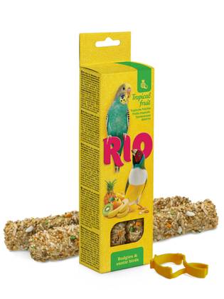 RIO sticks with tropical fruit for budgies and exotic birds