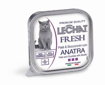 LeChat Excellence Paté and Chunkies with Duck 100gr