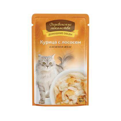 "Derevenskie Lakomstva" Kons. for cats