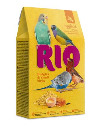 RIO egg food for budgerigars and other small birds