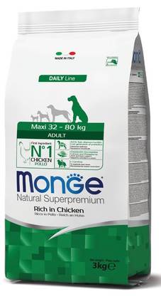 MONGE Maxi Adult Rich in Chicken 12kg