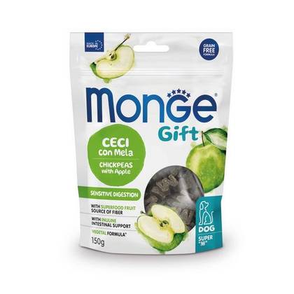 MONGE GIFT Dog Super Monge Sensitive digestion Chickpeas with apple 150gr