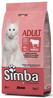 SIMBA CAT Beef 20kg