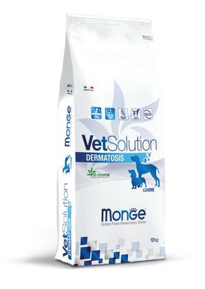MONGE DOG Dry VetSolution Dermatosis 12kg