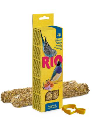 RIO sticks with honey for budgies and exotic birds