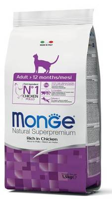 MONGE Adult Rich in Chicken 10kg
