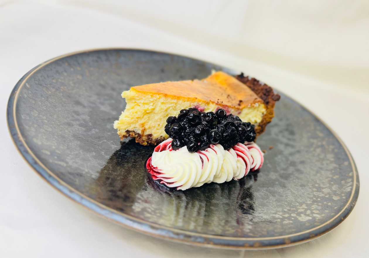 Lemon cheesecake