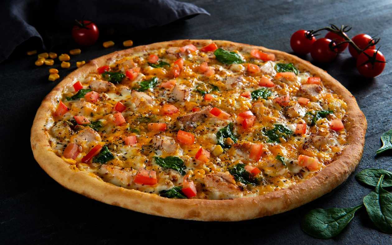 Fresh pizza