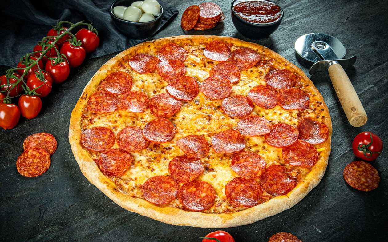 Pepperoni pizza