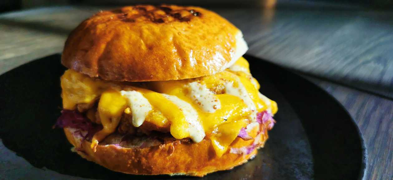 Crispy Fried Chicken Brioche