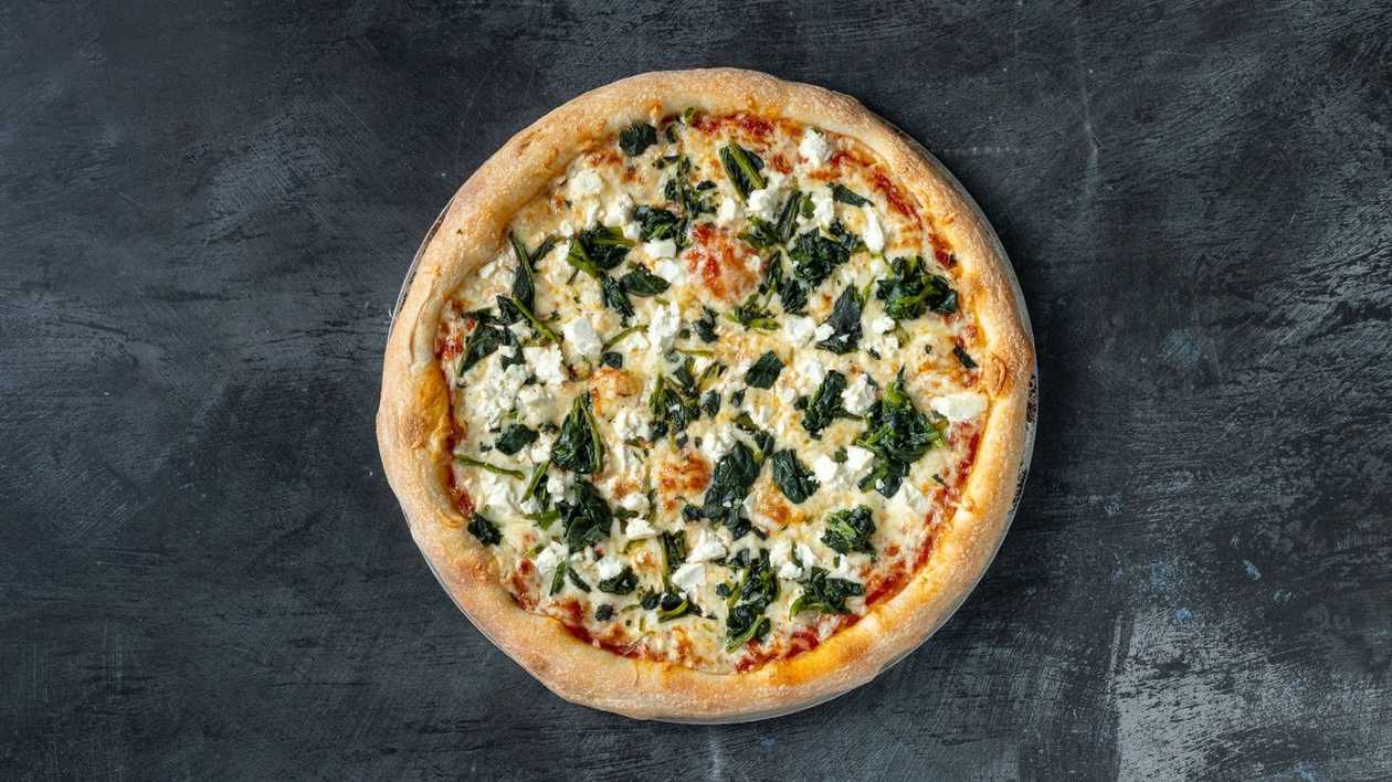 Spinach Pizza Medium
