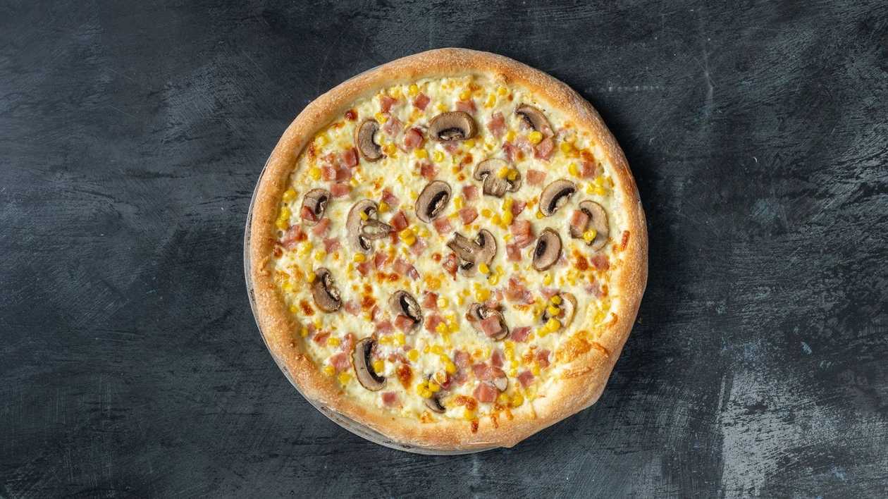 Carbonara Pizza Large