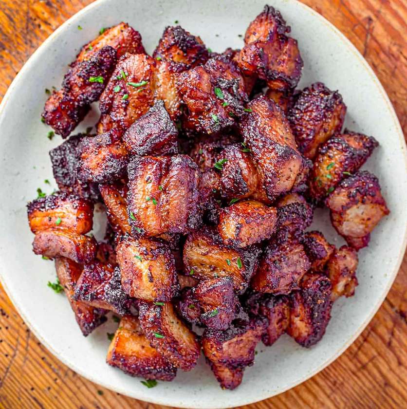 Pork pieces