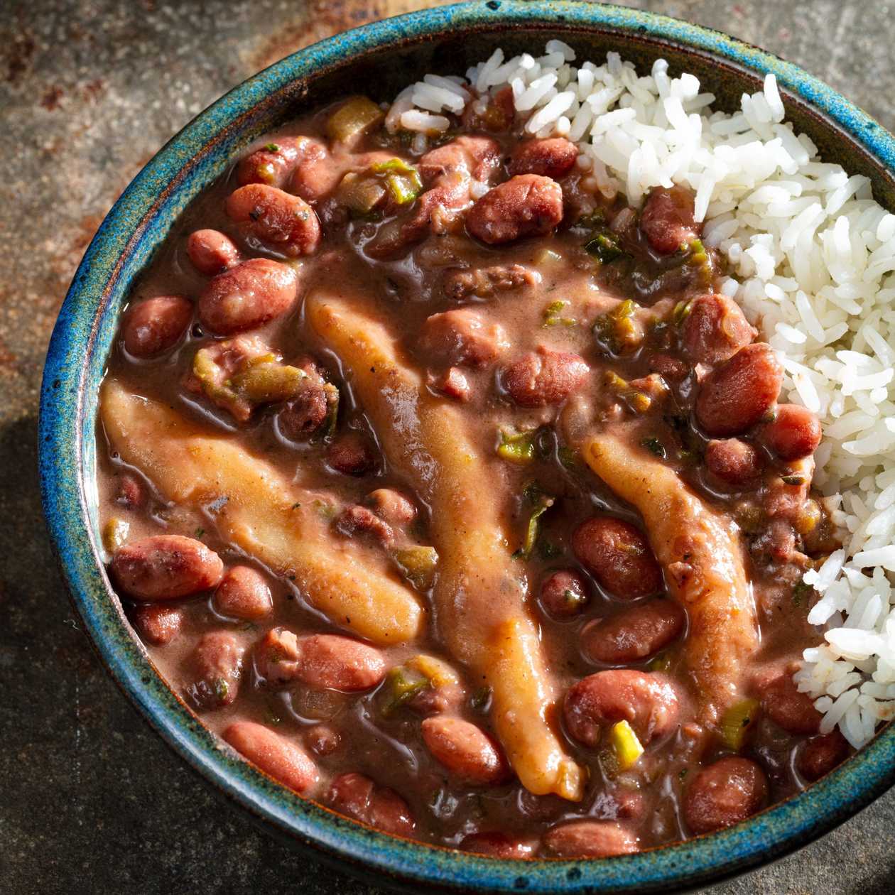Brown Stew Peas