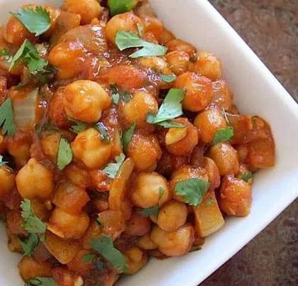 Curried Chickpeas