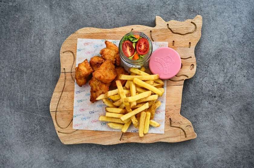 CHICKEN ROCKS & FRIES