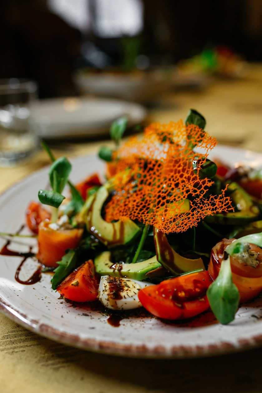 Salmon, Cream Cheese, and Avocado Salad