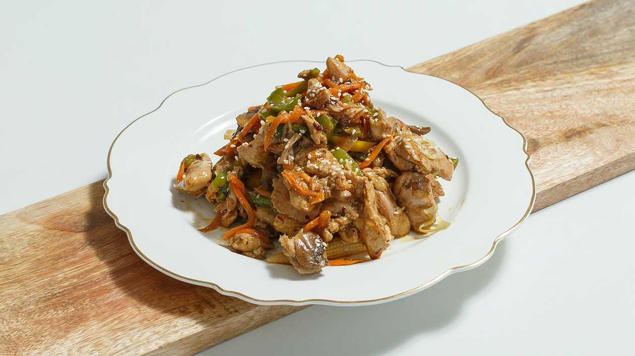 Chicken with Black Bean Sauce
