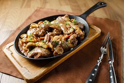Plain Pan Fried Liver