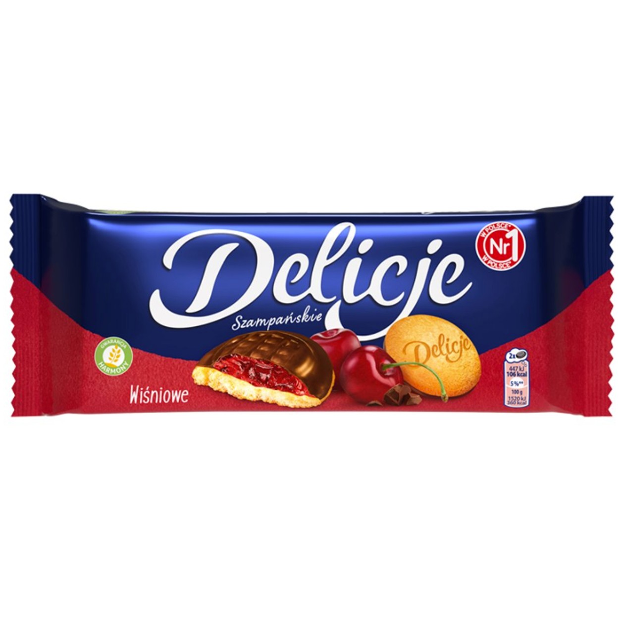 Delicje Szampańskie Wiśniowe 147g (expires soon)