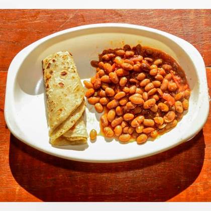 Yellow Beans Chapati