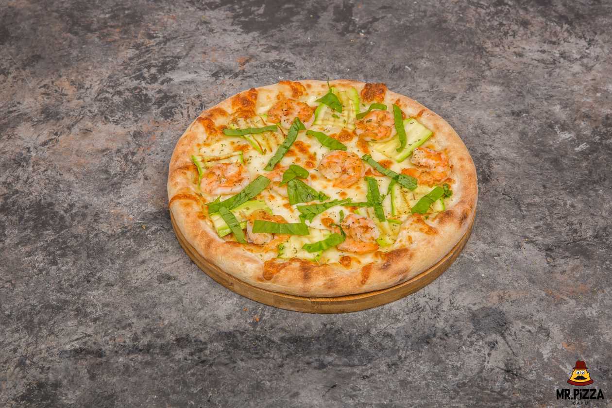 Krevetkalı Pizza