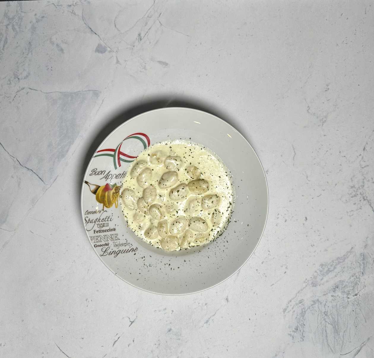 Njoki gorgonzola