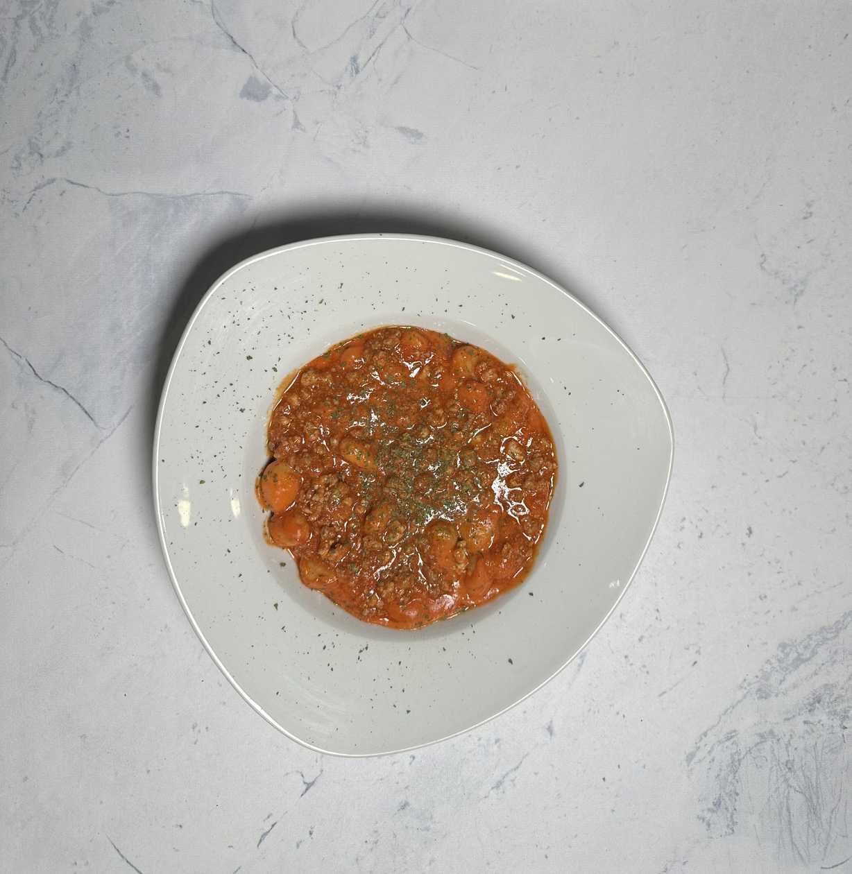 Njoki bolognese