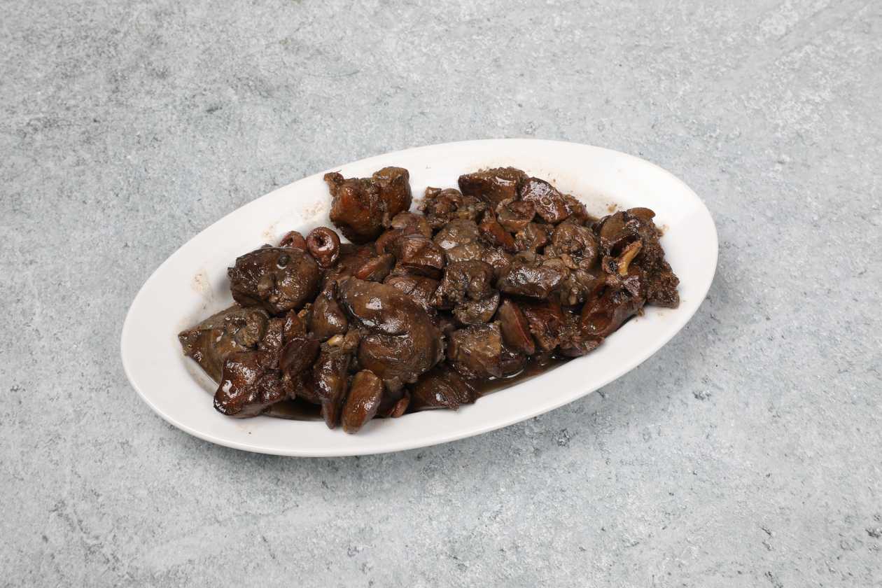 Chicken Liver With Commandaria