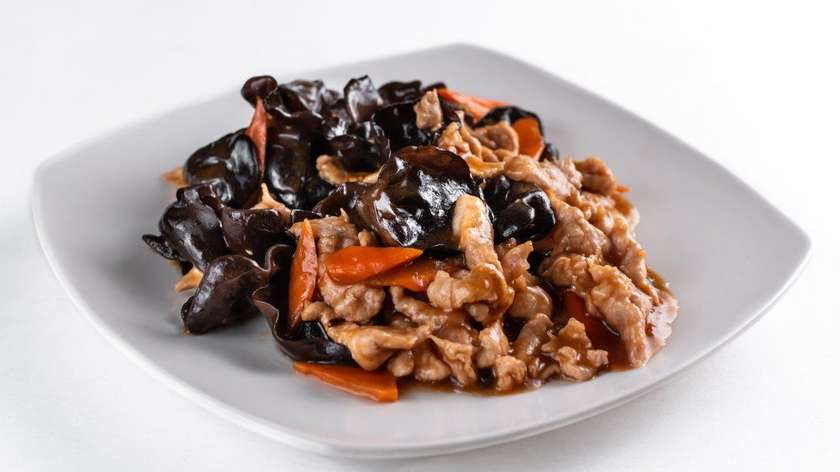 Pork with wooden ears