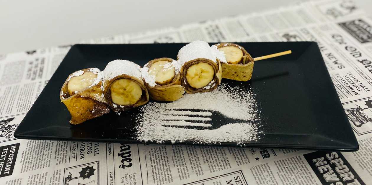 Banana & Nutella Roll