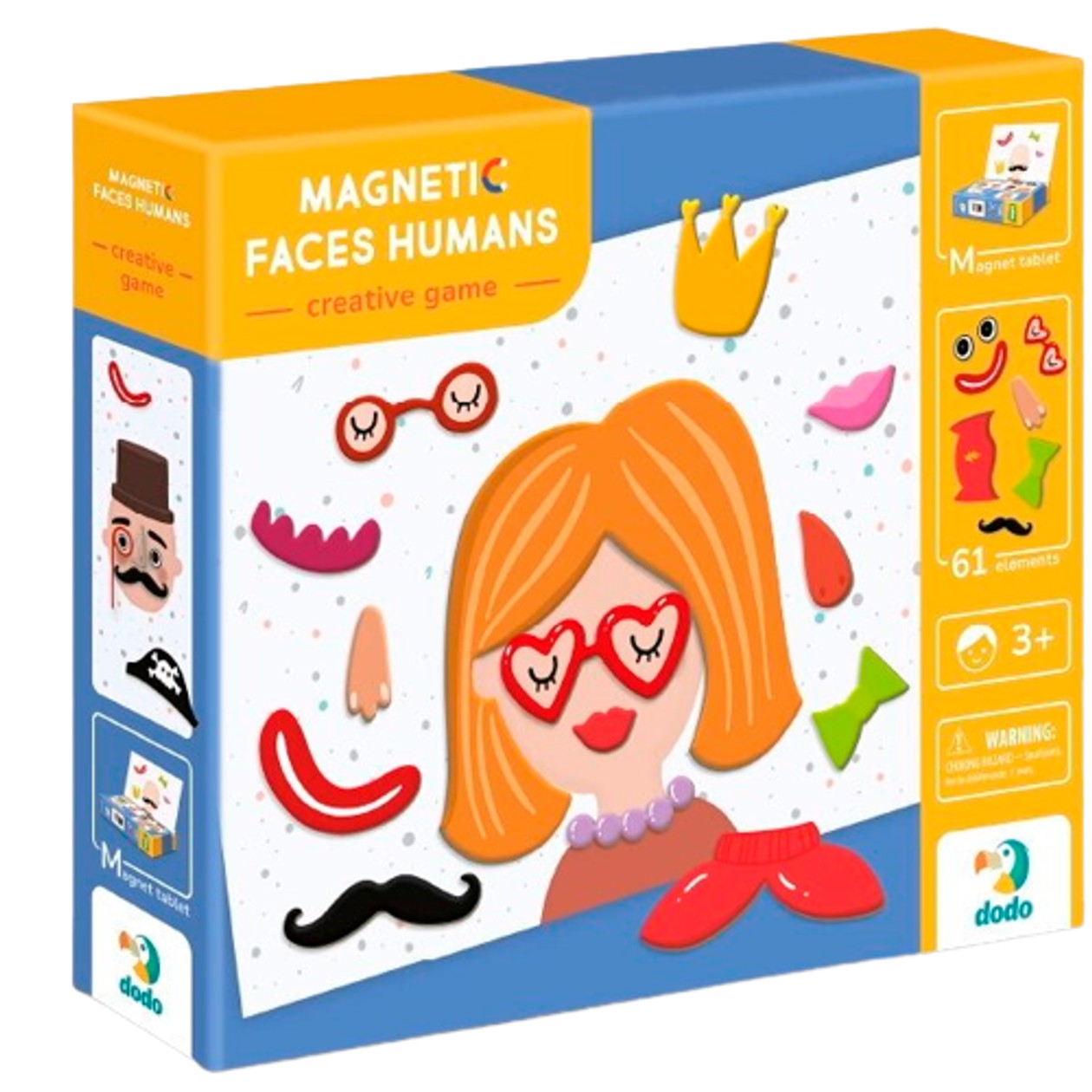 Dodo, Magnetic Game - Funny Girls