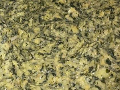 Bacalhau com espinafres