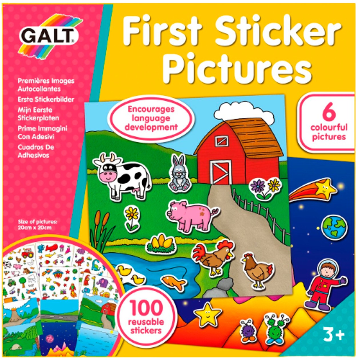 Galt, Primul meu Set de Stickere