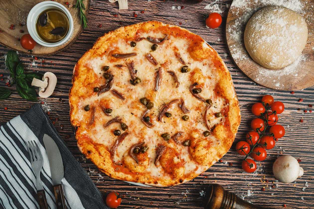 Pizza anchois